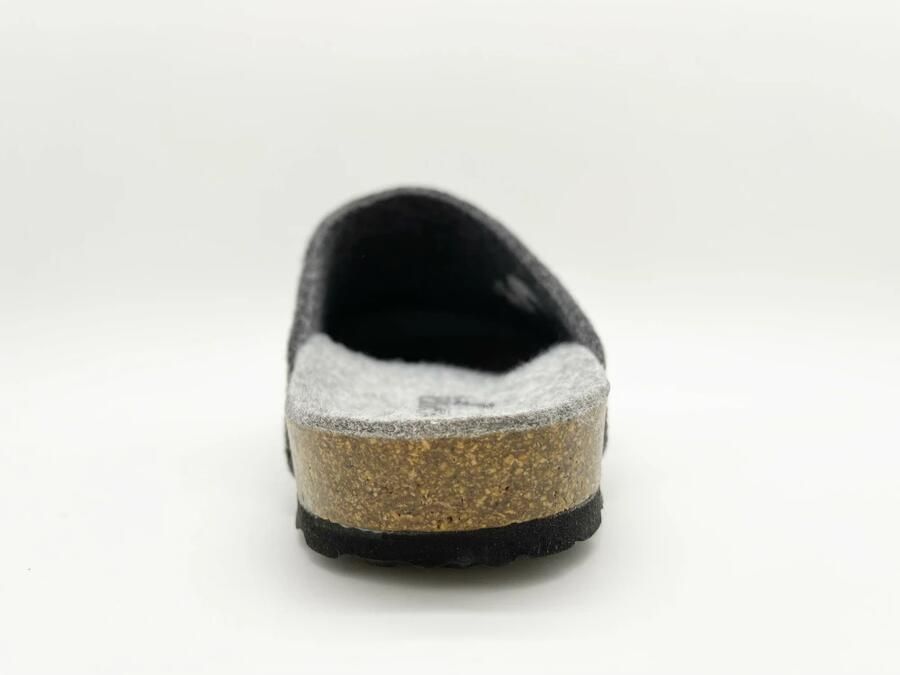 Thies Low-Top Sneakers 1856 Recycled PET Bio Clog vegan anthracit in donkergrijs - Foto 2