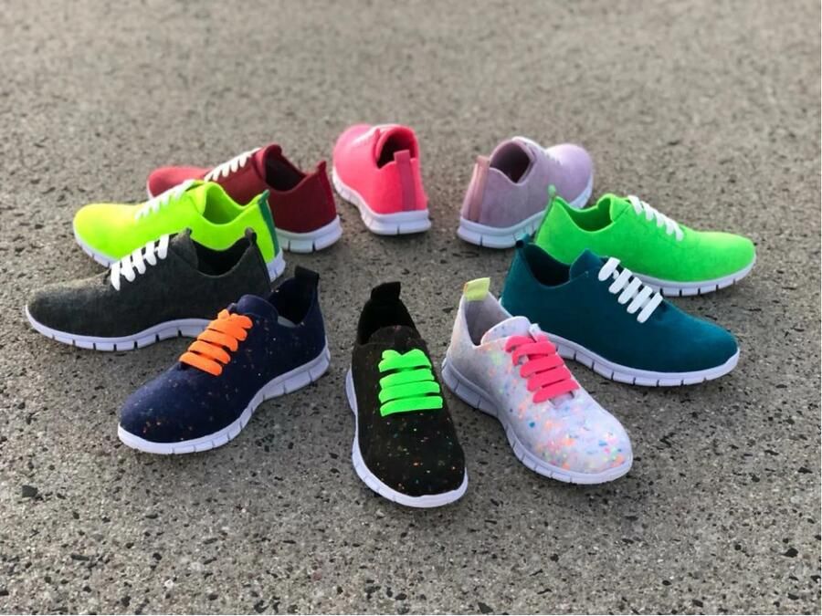 Thies Sneakers uit gerecycled bovenmateriaal vrijetijdsschoen veterschoen - Foto 2