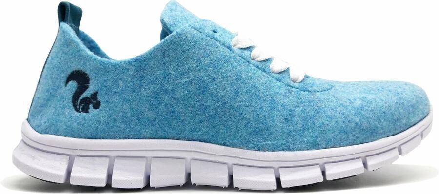 Thies Low-Top Sneakers PET Sneaker light sky vegan aus recycelt in blauw