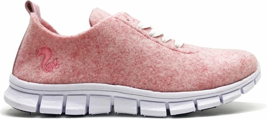 Thies Low-Top Sneakers PET Sneaker rose vegan aus recycelten Fl in poeder roze - Foto 3