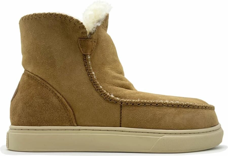 Thies Low-Top Sneakers 1856 Sneakerboot 2 cashew (W) in bruin