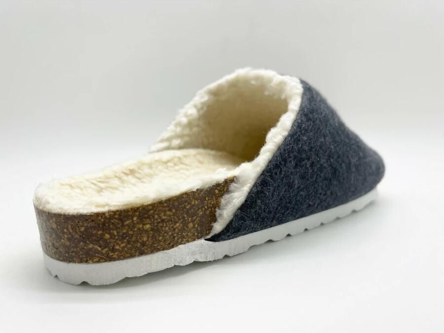 Thies Low-Top Sneakers 1856 Organic Bio Clog vegan dark grey (W X in donkergrijs