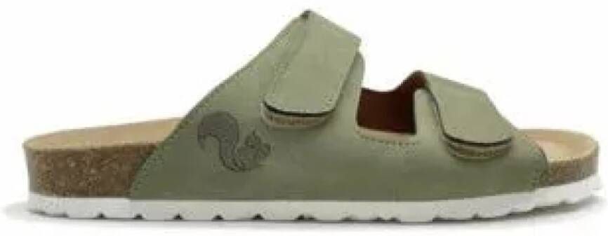 Thies Slippers Bio met twee praktische klittenbandjes veganistisch