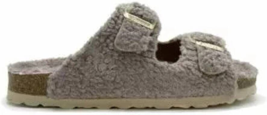 Thies Low-Top Sneakers 1856 Eco Teddy Sandal vegan taupe (W X) in taupe