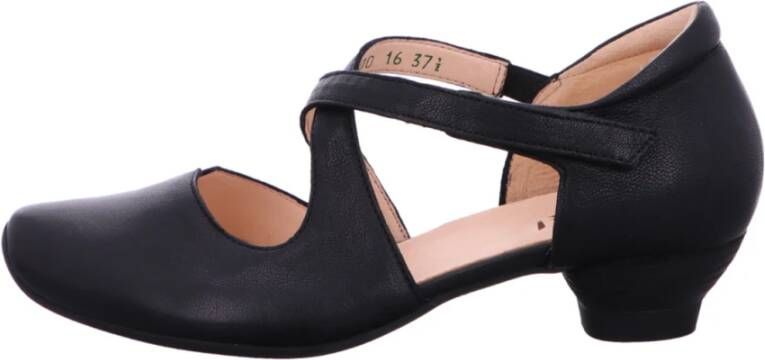 Think! Aida Zwarte Slipper