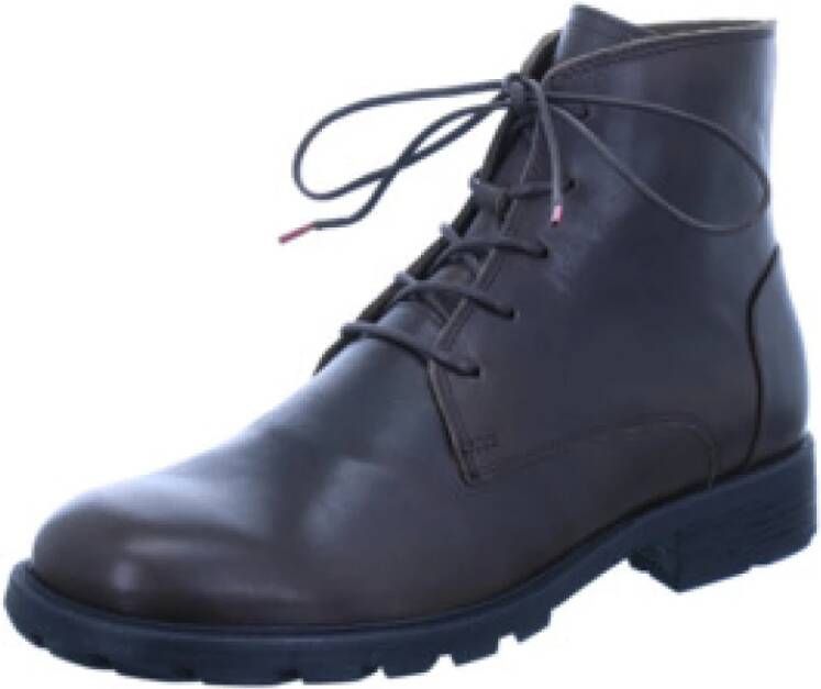 Think! Bruine Veterschoenen voor dames