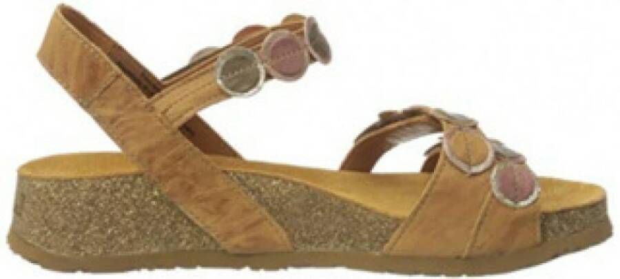 Think! Comfort Sandalen voor Dames in Tan Multicolor