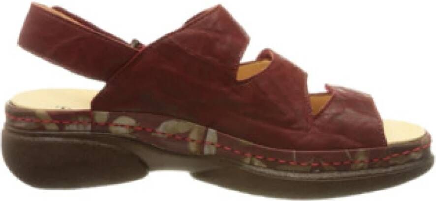 Think! Rode Volwassen Schoenen Stijlvol en veelzijdig