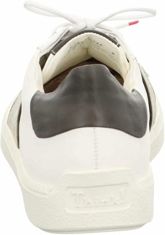 THINK! Sneakers laag 'Turna He.' greige zwart wit - Foto 4