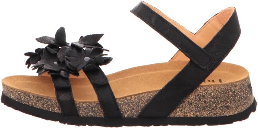 Think! Sandaaltjes KOAK DAMEN zomerschoen sandaal keilhak met klittenbandsluiting