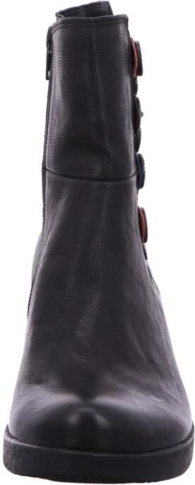 Think! Zwarte Enkellaars Black Dames - Foto 4