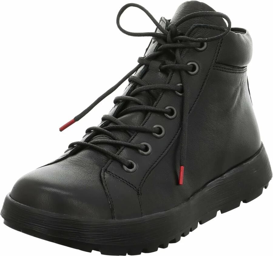 Think! Hoge veterschoenen COMODA met rits- en vetersluiting