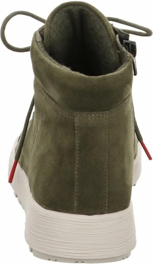 Think unisex veterschoenen olijfgroen - Foto 4