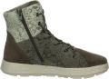 THINK! Veterlaarsjes donkerbeige wit - Beige