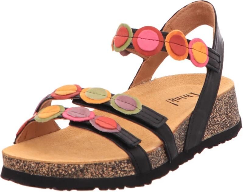 Think! Sandalen KOAK met kleurrijke applicaties - Foto 2