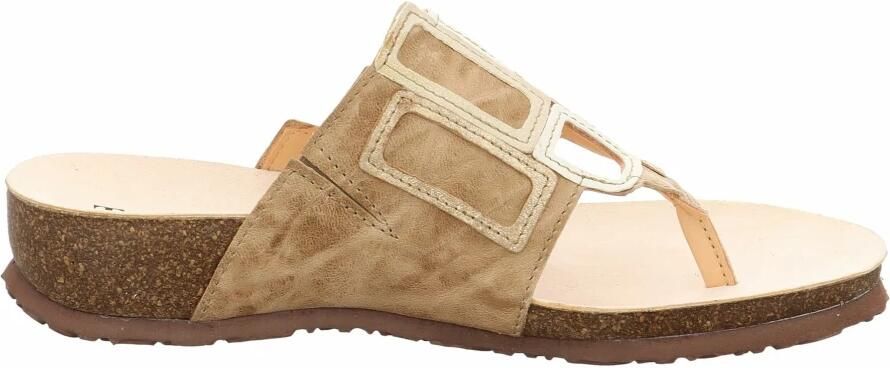 Think! Open leren sandaal