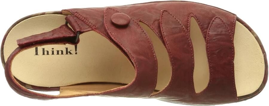 Think! Rode Volwassen Schoenen Stijlvol en veelzijdig - Foto 2