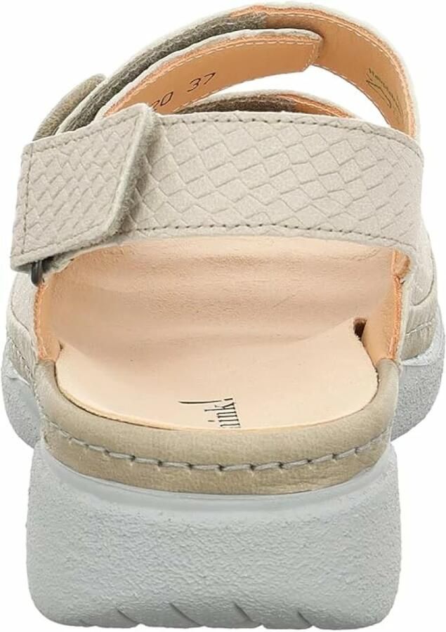 Think! Sandaal met sleehak en drie bandjes - Foto 2