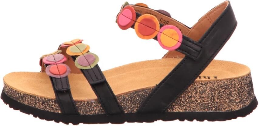 Think! Sandalen KOAK met kleurrijke applicaties