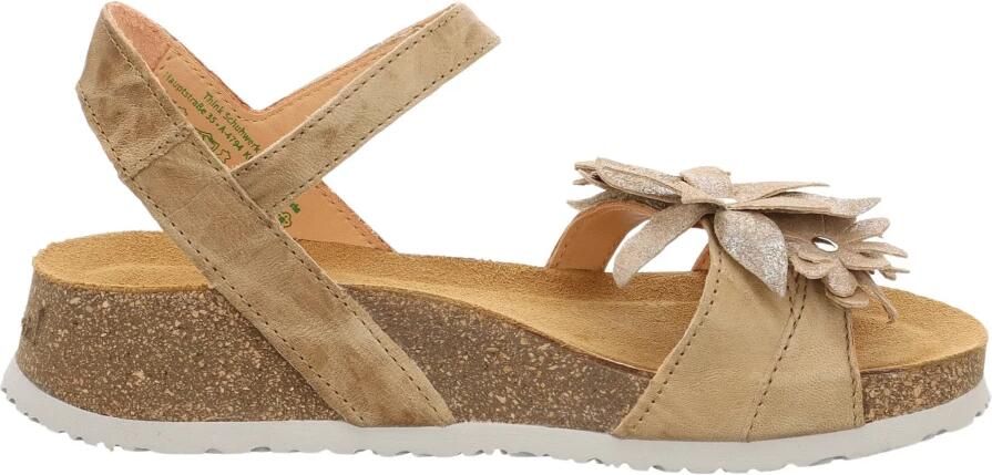 Think! Sandalen met bandjes plat