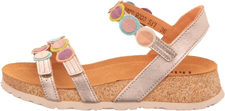 Think! Comfortabele damessandalen in effen kleuren