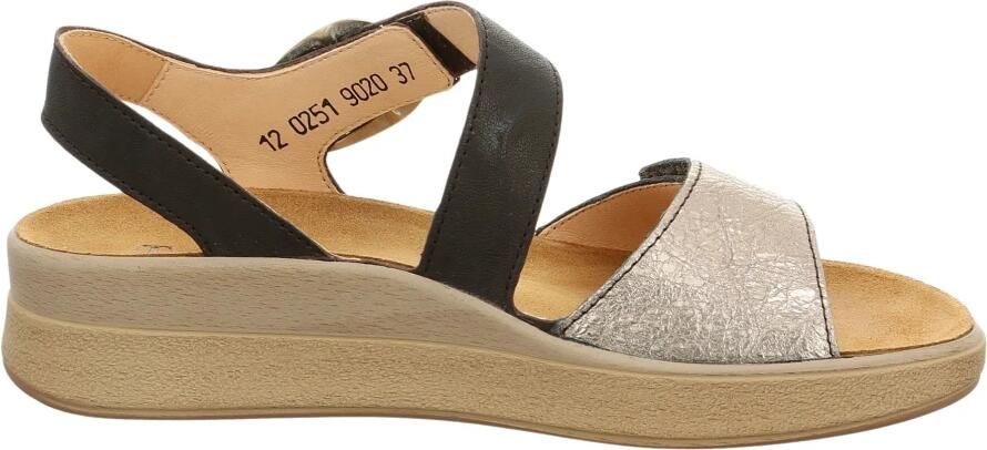 Think! Sandalen met sleehak