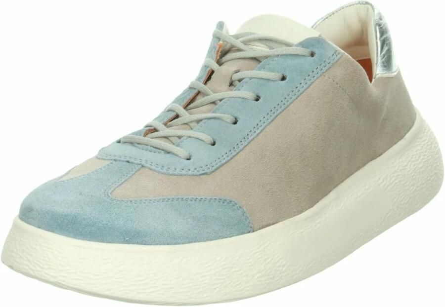 THINK! Sneakers laag lichtbeige lichtblauw