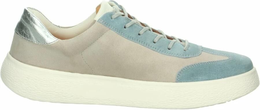 THINK! Sneakers laag lichtbeige lichtblauw