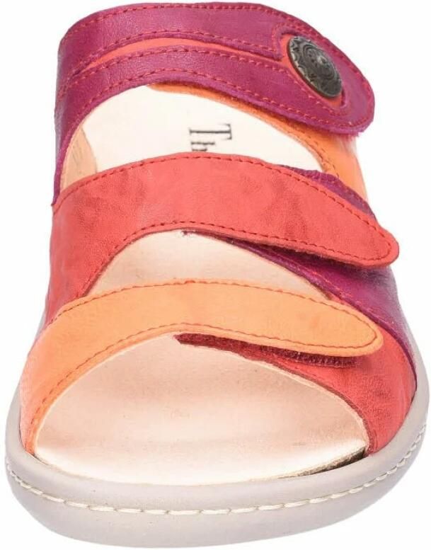 Think ! Slipper Camilla 3-000078-5110 Paars Rood Oranje Fire Combi - Foto 3