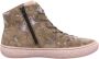 Think! Veloursleren Veterschoenen met Platte Zool - Thumbnail 1