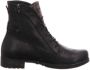Think! Stijlvolle Leren Enkellaarzen Black Dames - Thumbnail 1