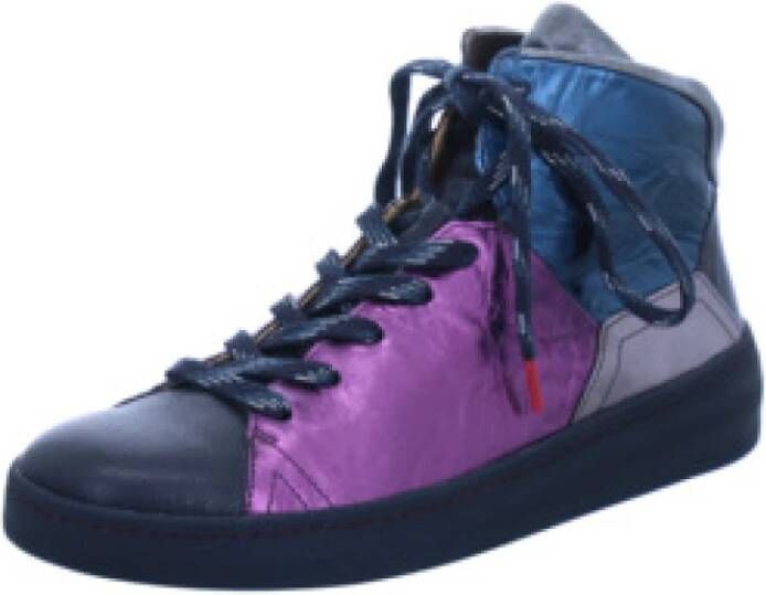 Think! Zwarte veterschoenen voor dames