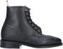 Thom Browne Boots Brogue Detail Boots – Black in zwart - Thumbnail 1