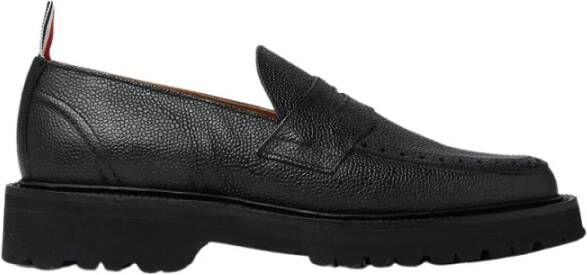 Thom Browne Commando Sole Penny Loafers Black Dames