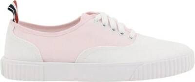 Thom Browne Panel Sneakers van katoen met veters
