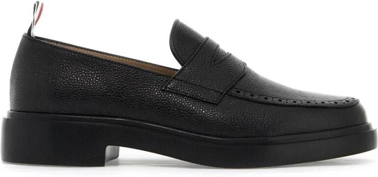 Thom Browne Klassieke Brogue Leren Loafers Black Dames