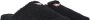 Thom Browne Shearling Slippers met Logo Tab Black Heren - Thumbnail 2