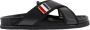 Thom Browne Men Shoes Sandals Black Ss23 Zwart Heren - Thumbnail 1