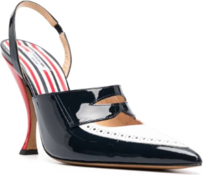 Thom Browne Platte schoenen voor vrouwen Black Dames