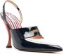 Thom Browne Platte schoenen voor vrouwen Black Dames - Thumbnail 1