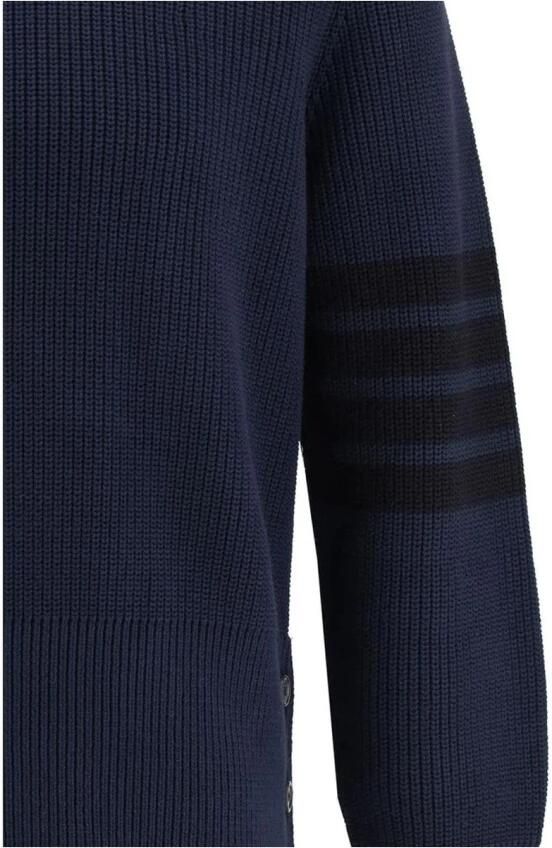 Thom Browne Katoenen sweatshirt met ribgebreide boorden - Foto 2