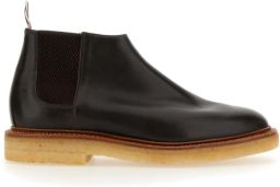 Thom Browne Leren Chelsea Boot Made in UK