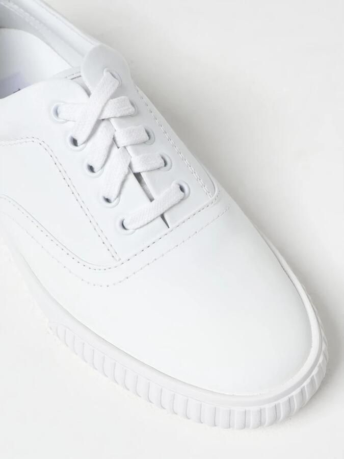Thom Browne Tricolor Grosgrain Leren Sneakers