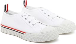 Thom Browne Witte Sneakers met Streepdetail White Heren