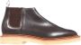 Thom Browne Tricolor Leren Enkellaarzen Brown Heren - Thumbnail 1