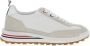 Thom Browne Witte Tech Runner Sneakers Nylon Zool White Dames - Thumbnail 1