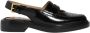 Thom Browne Zwarte Cut-Out Slingback Penny Loafers Black Dames - Thumbnail 1