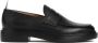 Thom Browne Zwarte Leren Loafers Black Dames - Thumbnail 1