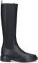 Thom Browne Zwarte Slip On Laarzen van Gehamerd Leer Black Dames - Thumbnail 1
