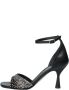 Tiffi Hoge hiel sandalen J606 70 Black Dames - Thumbnail 1